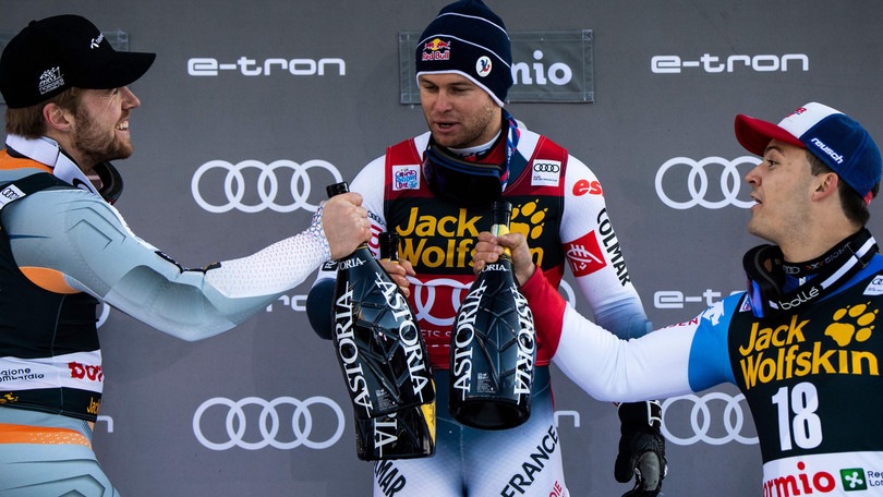 Pinturault re della combinata di Bormio, Paris perde la testa della classifica