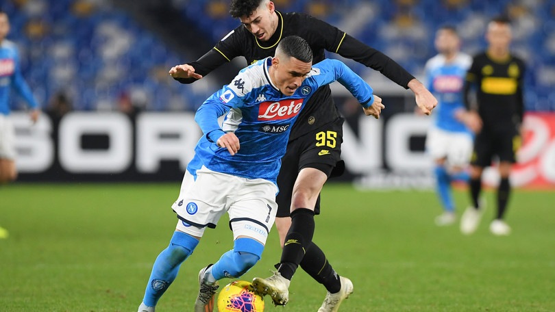 Napoli-Inter 1-3, il tabellino