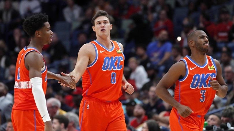 Nba, Gallinari ne fa 24, ma i Lakers spazzano via Oklahoma. Pelicans ko a Boston