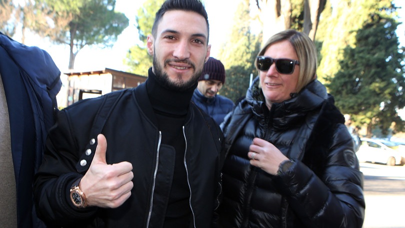 Politano a Roma, sbarco e subito visite mediche