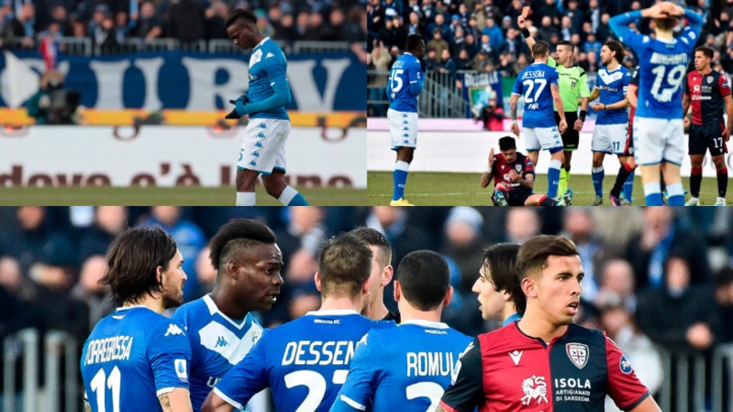 Ancora guai per Balotelli. Entra e si fa buttare fuori dopo soli 8 minuti