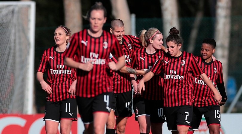 Grande rimonta del Milan sulla Roma: da 0-2 a 3-2 nel segno di Thorvaldsdottir