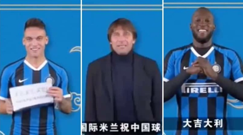 Inter, Conte parla in cinese! Gli auguri per il Capodanno sono già virali