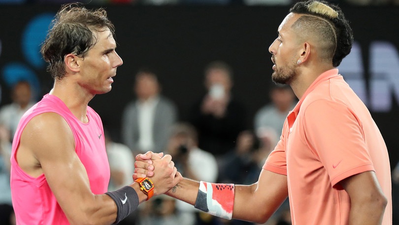 Australian Open: Nadal batte Kyrgios e vola ai quarti, giocherà contro Thiem
