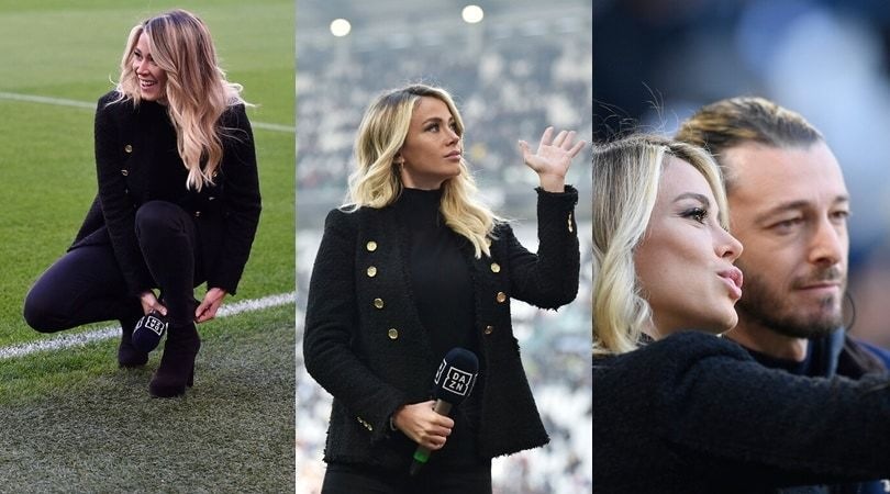 Diletta Leotta incanta l'Allianz Stadium