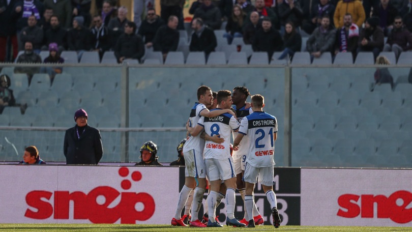 Fiorentina-Atalanta 1-2, fuga Champions per Gasperini