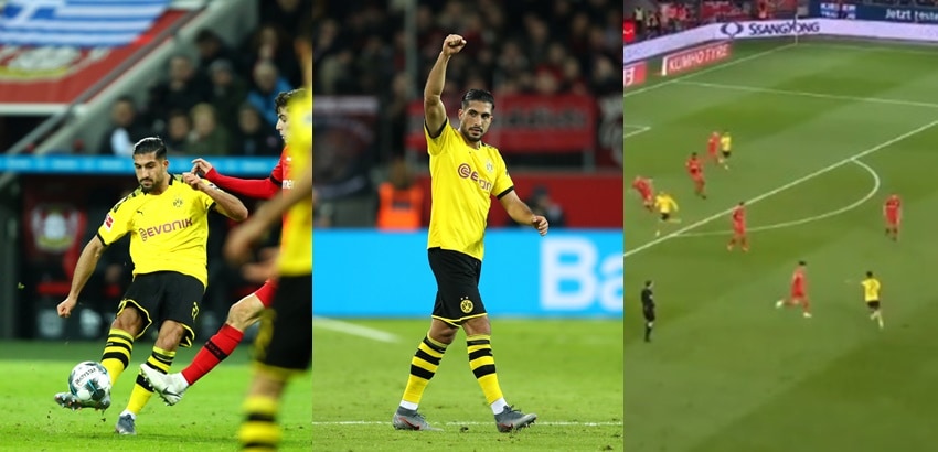 Emre Can, eurogol alla prima da titolare con il Borussia