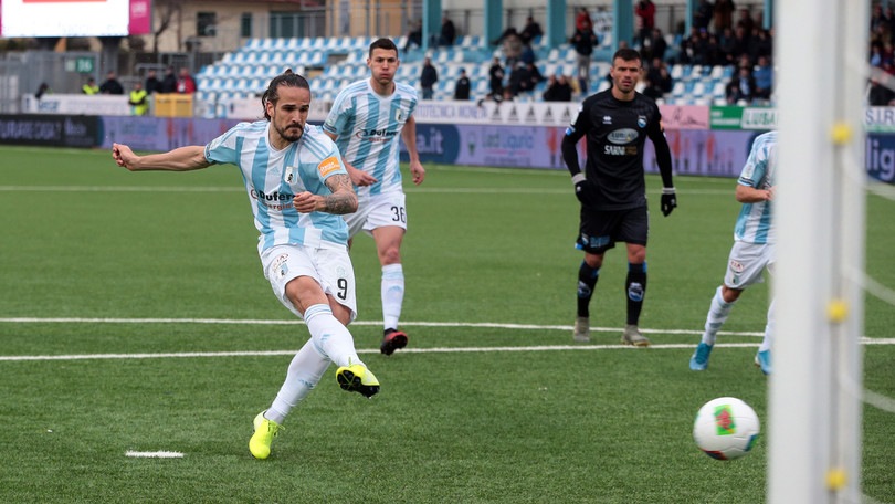 Entella di rigore: 2-0 al Pescara. Pisa-Chievo, l'1-1 serve poco a entrambi