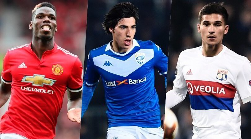 Juve, Pogba più un talento: Tonali e Aouar accerchiati