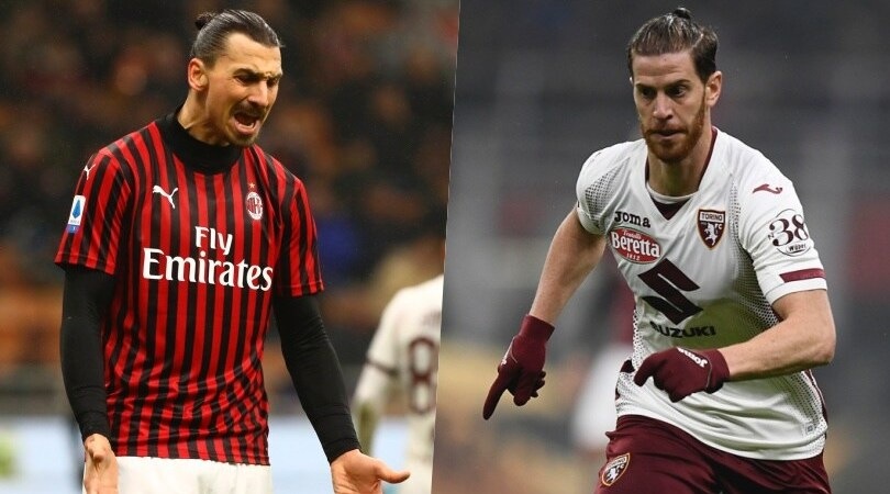 Milan-Torino, le pagelle: Ansaldi fatica, Ibrahimovic impreca