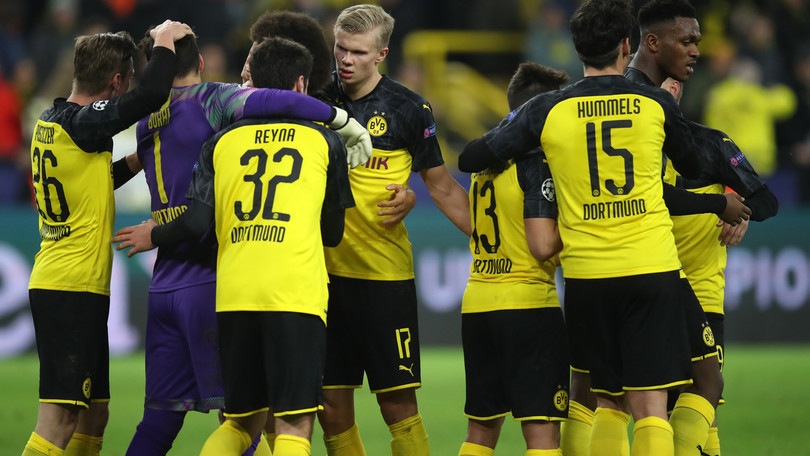 Champions: Haaland trascina il Borussia contro il Psg, l'Atletico stende il Liverpool