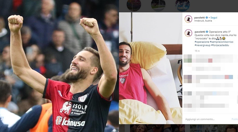 Cagliari, Pavoletti: "Operazione andata. Incrocio le dita..."