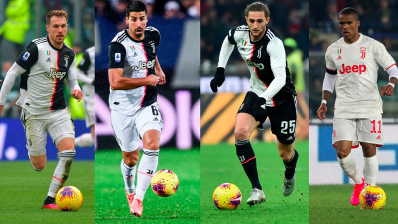 Juve, pochissime reti dai centrocampisti: tanti a secco in campionato