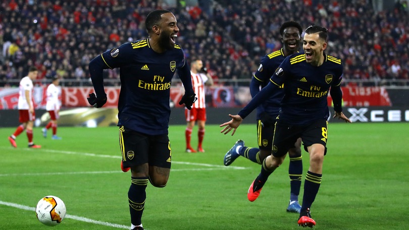 Europa League: Lacazette trascina l'Arsenal, Ajax battuto dal Getafe, Rangers di rimonta