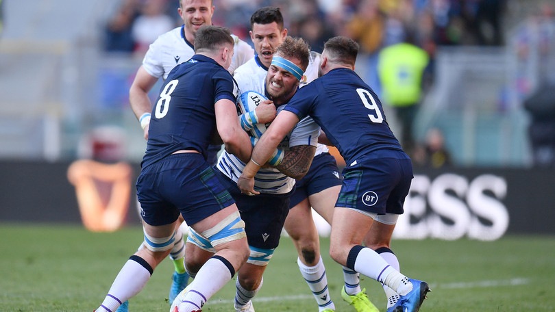 Ancora un ko per l'Italia al Sei Nazioni di rugby: passa la Scozia 17-0