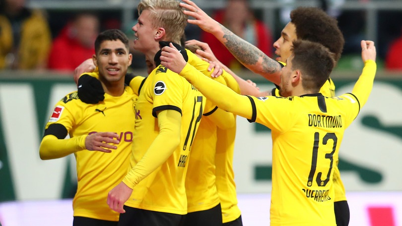 Dortmund e Haaland inarrestabili. Sconfitta per Piatek, bene il Lipsia