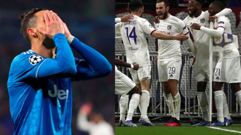 Juve ko in Champions, vince il Lione: mani nei capelli per Ronaldo