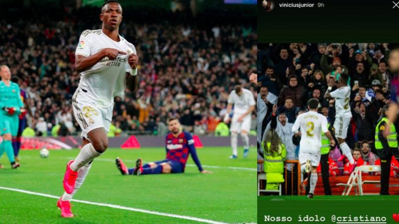 Vinicius, dedica a Ronaldo e retroscena: "Negli spogliatoi all'intervallo..."