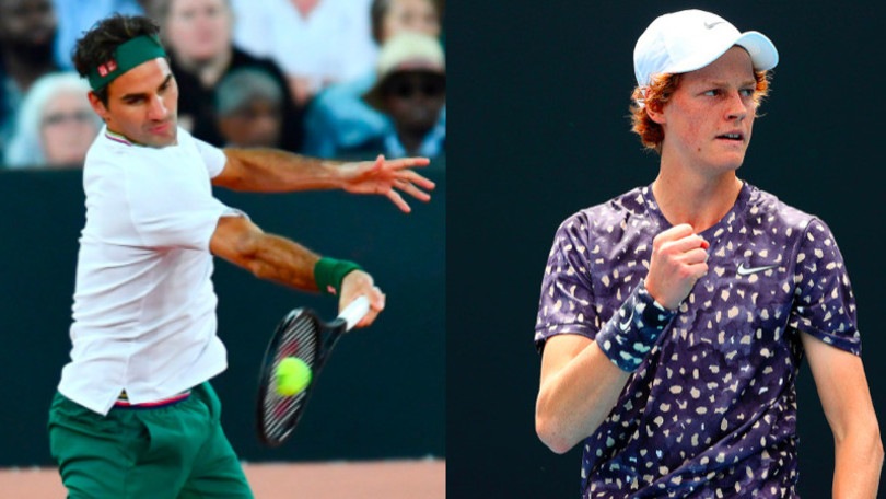 Ranking Atp: Federer scende dal podio, Sinner guadagna quattro posti