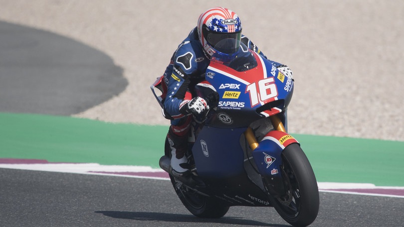Moto2, Qatar: Roberts vola in pole, Marini 2°