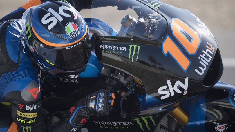 Qatar, Sky Racing Team VR46 scalda i motori per Moto2 e Moto3
