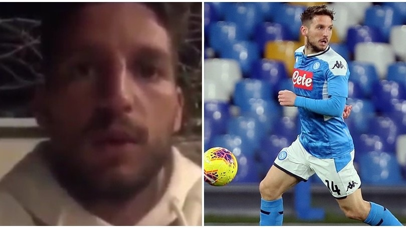 Mertens, il ringraziamento per medici ed infermieri del Monaldi