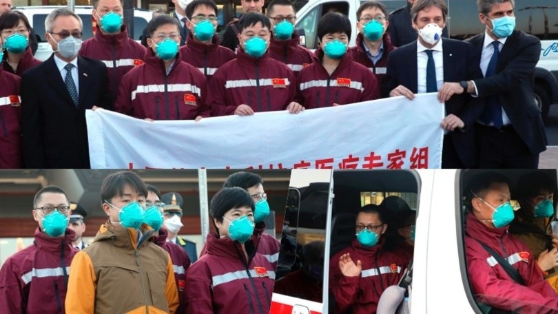 Coronavirus, arriva a Milano l'equipe medica cinese