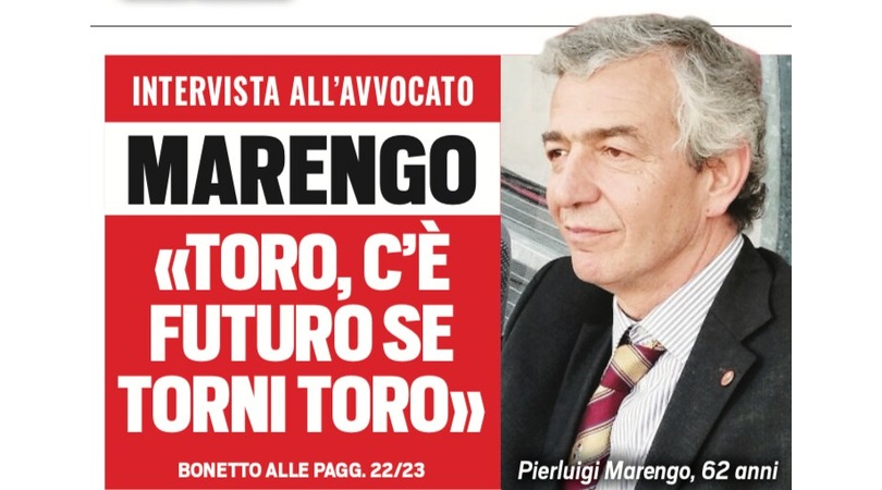 Marengo: “Toro, la salvezza è tornare Toro”