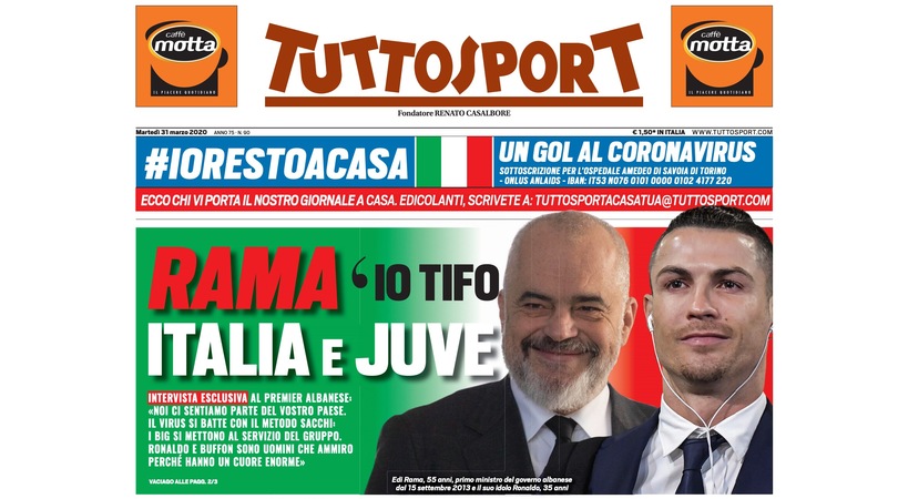 Edi Rama: “Mondo, devi fare squadra”