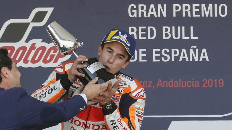 MotoGp, Marquez sempre in pista: si allena con il simulatore F1
