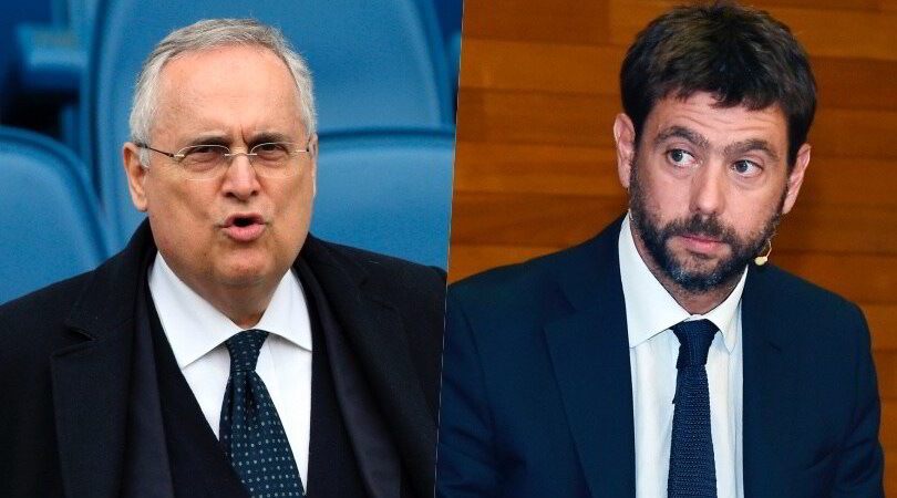 Taglio degli stipendi: toh, stavolta Lotito applaude Agnelli
