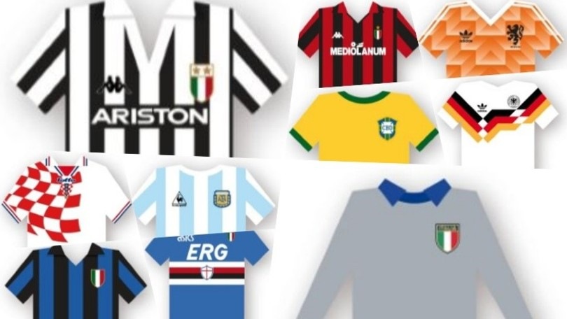 Le 50 maglie mitiche del calcio secondo France Football