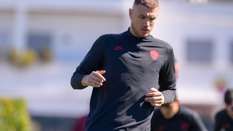 Roma, Dzeko: “Il parco? Lasciateci allenare a Trigoria”