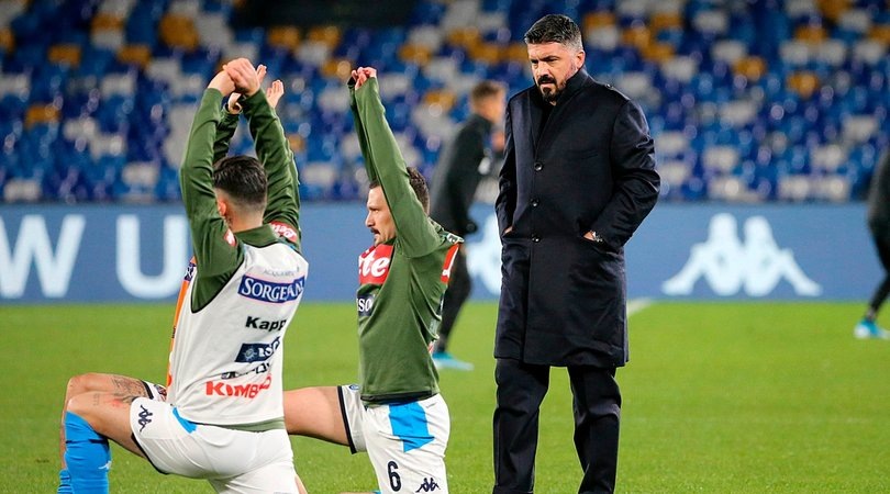Napoli, tamponi ai giocatori e poi la ripresa: è tutto pronto