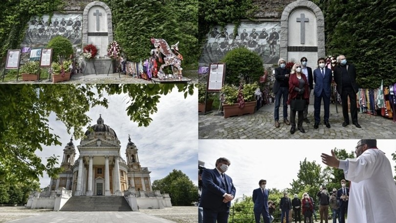 Tragedia di Superga, c'è anche Cairo alla commemorazione del Grande Torino