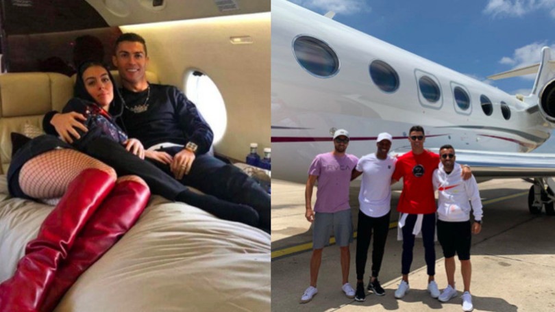 Cristiano Ronaldo, il jet privato da 20 milioni di sterline