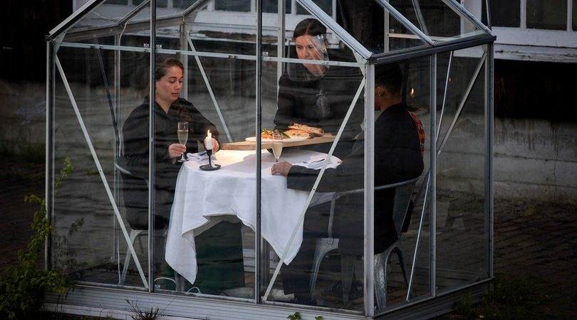 Ad Amsterdam i ristoranti diventano delle serre