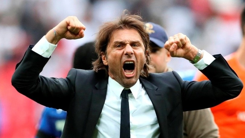 Conte: "Le mie esultanze? Vivo il lavoro in modo intenso"