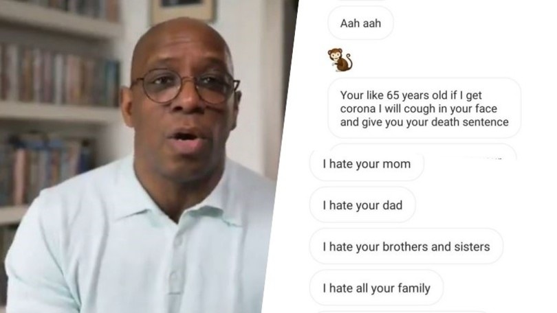 Razzismo verso Ian Wright, adolescente si consegna alla polizia
