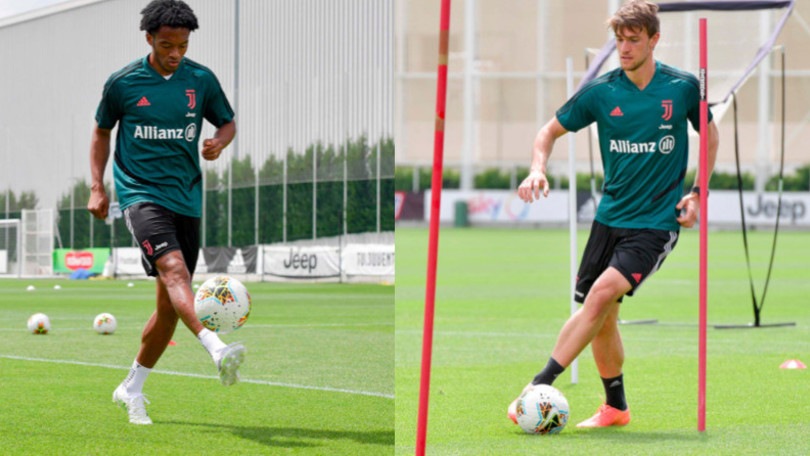 Juve, in campo Cuadrado e Rugani
