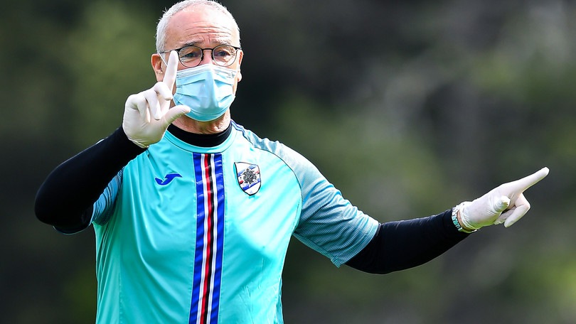 Sampdoria, Ranieri dirige una seduta a gruppi