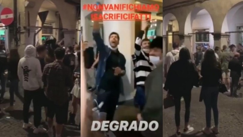 Coronavirus, folle movida a Padova: è bufera
