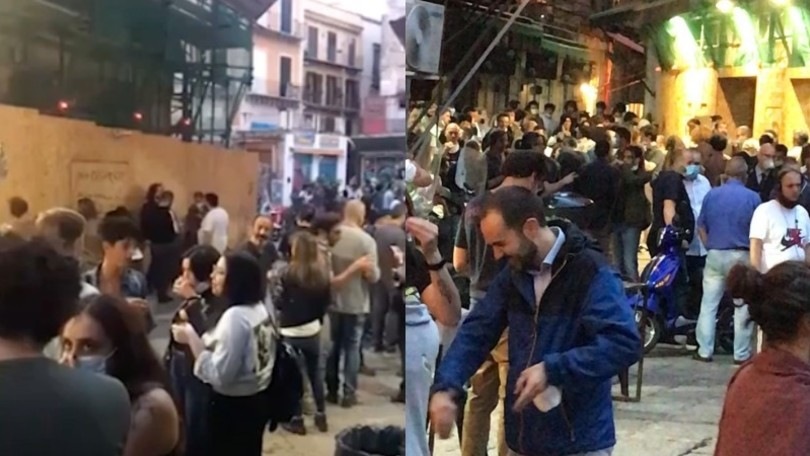 Coronavirus, pub di Palermo presi d’assalto: social indignati