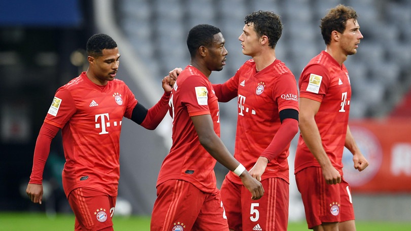 Bundesliga, il Bayern Monaco stende l'Eintracht e risponde al Borussia D.