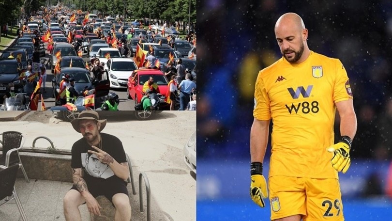Pepe Reina, lite sui social con un rapper: "Str... e fascista di m..."