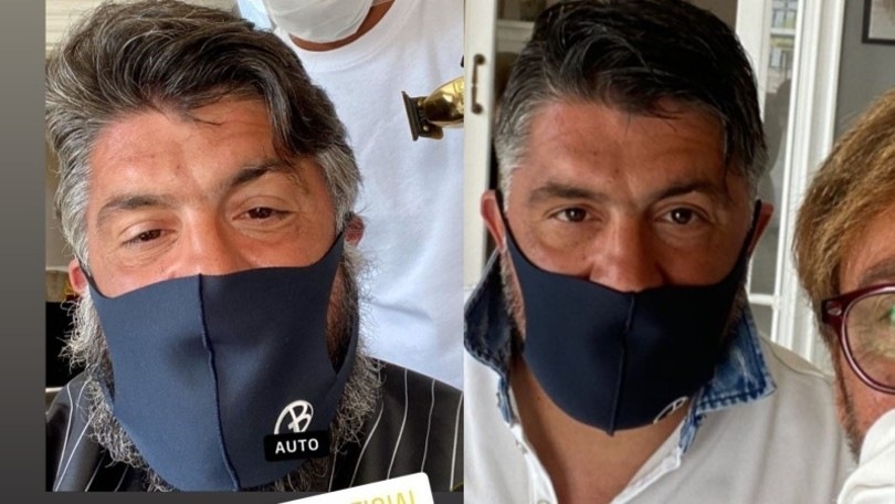 Gattuso, con la fine della quarantena via barba e capelli lunghi