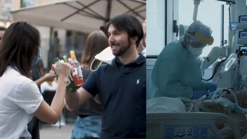 Coronavirus, il Veneto contro gli aperitivi: video shock