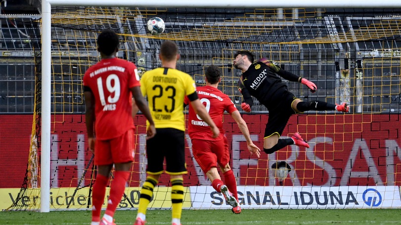 Bundesliga, Borussia D.-Bayern 0-1: gioiello di Kimmich, Flick a +7