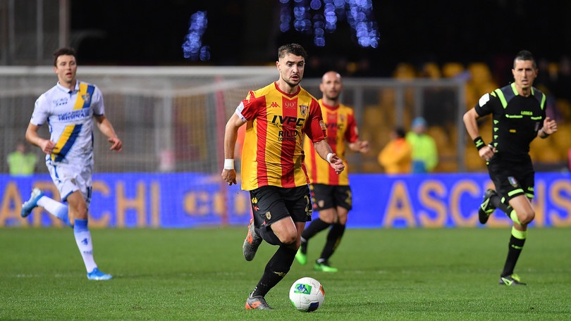 Benevento, Antei e Sanogo si allenano a parte