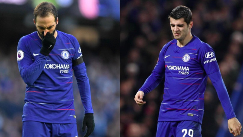Sun: "Anche Higuain e Morata tra i bomber che hanno deluso in Premier"